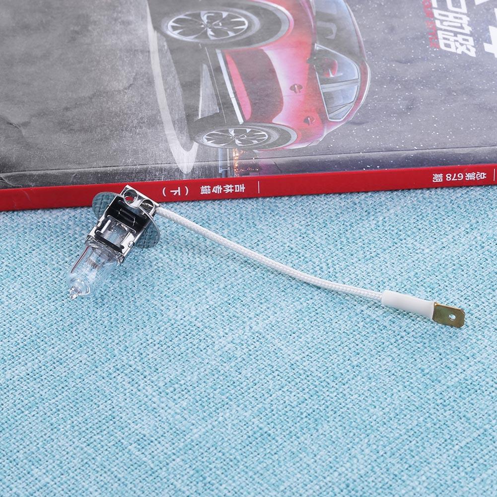 1pc H3 24V 55W 3000K Yellow Car Xenon High/Low Beam Fog Lamp Halogen Bulb