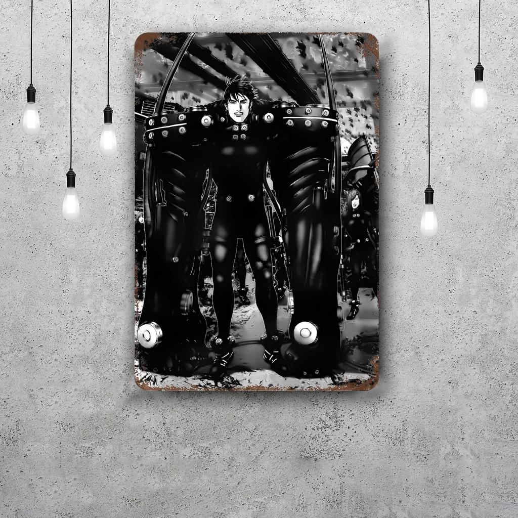 gantz 4 Metal Signs wall decor Vintage Tin Signs Captain Metal Poster Decor for Bar Pub Club Wall Decoration