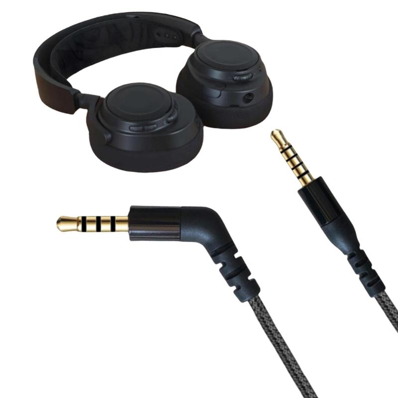 Quality Replacement Audios Cord 3.5mm Nylon Braiding Cable for Arctis Nova7,Arctis NovaPro Headsets 3.5mm Audios Cable