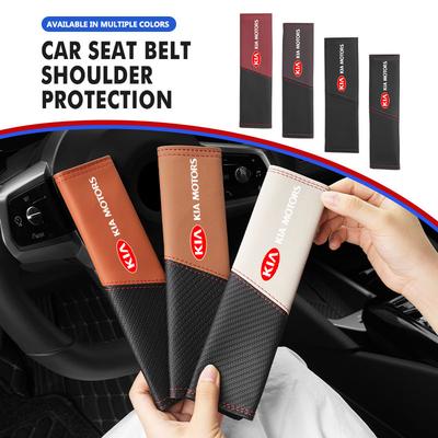 Car Interior Accessories Auto Seat Belt Cover Shoulder Pad For Cerato Soul Venga Forte Spectra Sedona Niro Cadenza