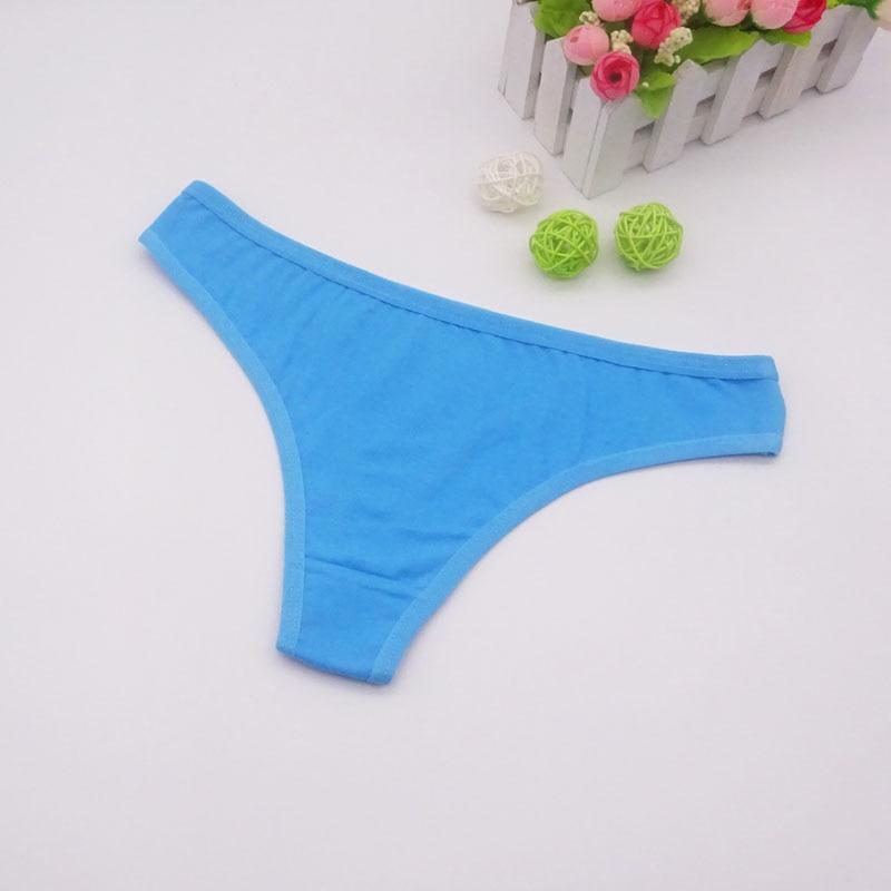 Sexy G-String Baumwolle Damen Unterwäsche G String Tanga 6 Stück/Lose