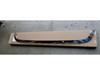 Chrome-Plated Rear Bumper Trim for Mercedes-Benz GL350 W166 - Electroplated Finish
