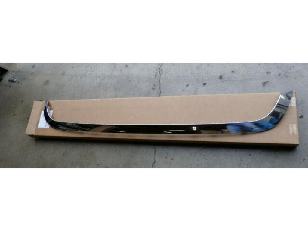 Chrome-Plated Rear Bumper Trim for Mercedes-Benz GL350 W166 - Electroplated Finish