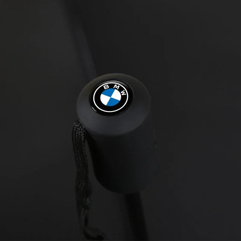 XWQP2 For BMW Portable Folding Automatic Umbrella Rain Car Large Business 3Folding Umbrellas For BMW M E60 E63 E64 E90 E91 E92 E93 X1