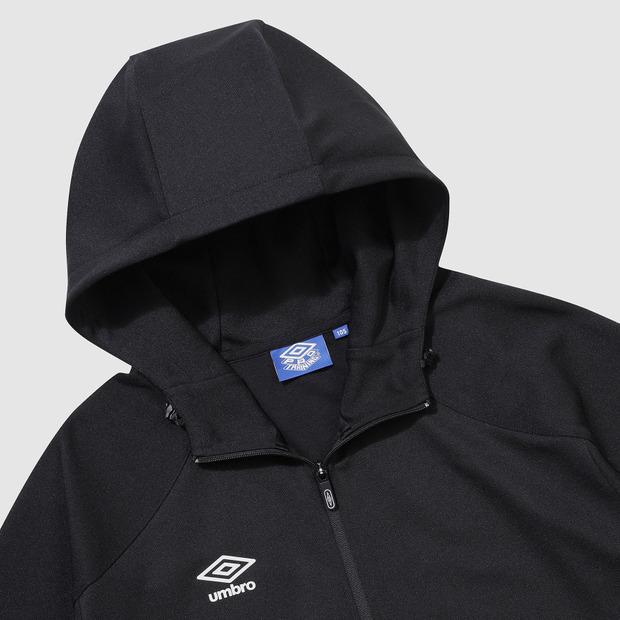 Umbro Ptr Free Match Knit Zip-Up Hoodie Black (Uq121Sft11)