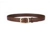 Trendy Women's Leather Belt with Sleek Pin Buckle - Versatile and Elegant