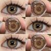 Eyeshare 1Pair Color Contact Lenses for Eyes Natural Blue Colored Pupils Green Eye Color Lens Gray Contacts Brown Lenses Yearly