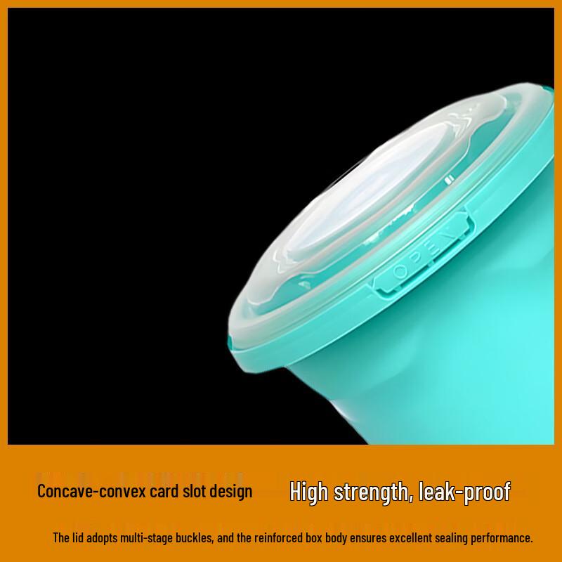 Disposable Food Containers with Locking Lids