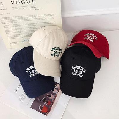 Casual Lettering Embroidery 6-Color Daily Ball Cap CAP50