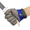 Guanti in Acciaio Inossidabile Taglio-Resistenti Resistenti alle Punture Rete Metallica in Filo d'Acciaio Protezione Nocche Lavoro Macellaio Ambidestri Guanti di Sicurezza