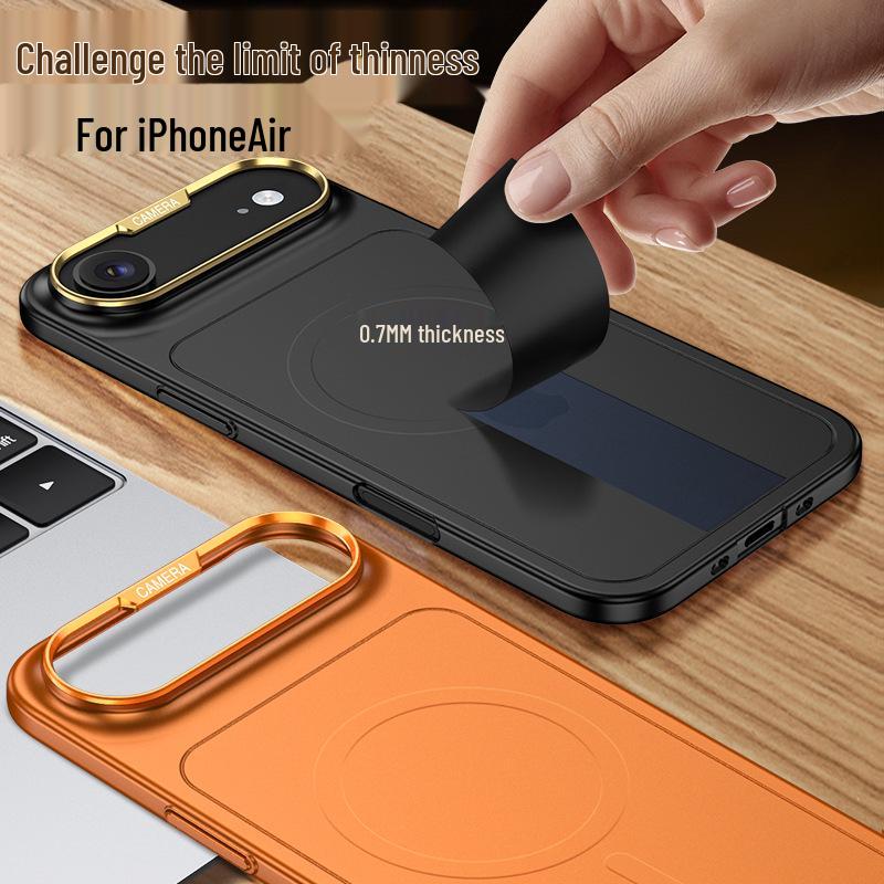iPhone17 MagSafe Solid Color Air Case: Silk-Like Ultra-Thin Wireless Model