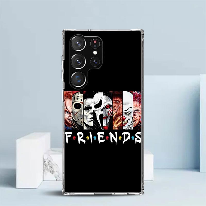 Horror Movie Terrifier Soft Cover for Samsung Galaxy S25 Edge S26 S24 S23 Ultra Phone Case S22 S21 Plus S20 FE Print Pattern She