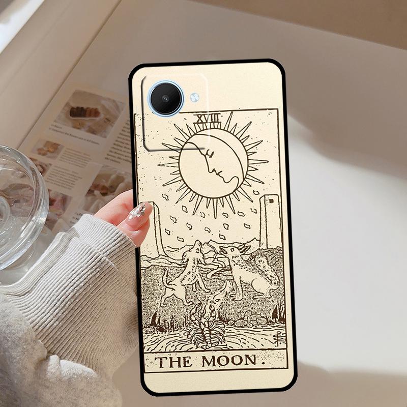 Tarot Card Astrology Sun Moon Lover For Realme C67 C75 C61 C55 C53 C51 C21Y C25S GT 7 Pro 5 6 GT 6T 10 11 12 13 14 Pro Plus Case
