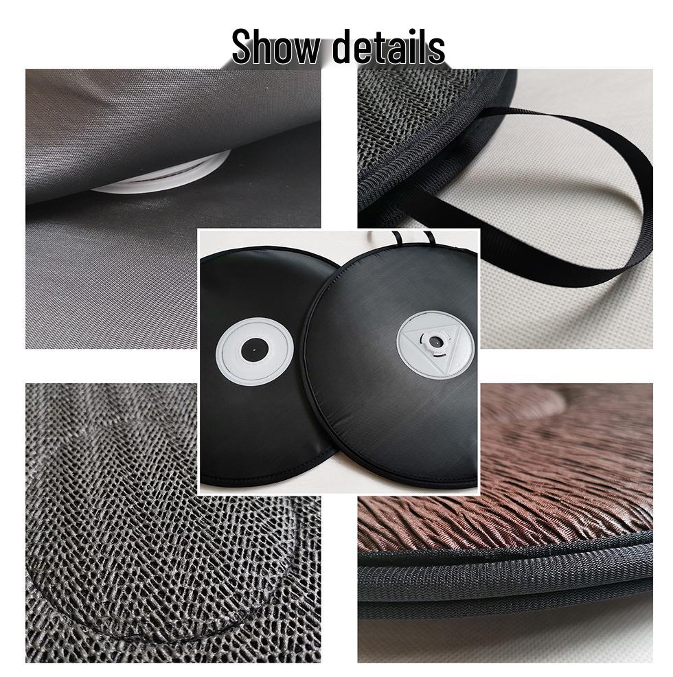Odorless 360° Rotating Car Seat Cushion for Elderly and Pregnant Women – Portable, Multifunctional, and Effort-Saving Chair Cushion