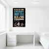 On The Way Home Crosby Stills Nash & Young Vintage Metal Tin Sign, Classic Rock Documentary Poster for Man Cave Bar Home Wall De