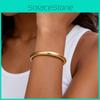 No Ip Included Style Stainless Steel Geometric Cuff Bracelet Jewelry For Women Men