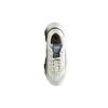 FILA Smasher Synthetic Leather Round Toe Lace-Up Low-Top Dad Shoes Women sneaker White Blue F12W134144FGD