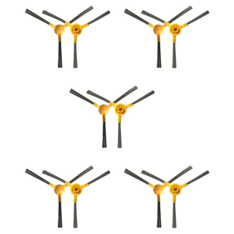 A84X-10Pcs Side Brushes For Haier T550W T560H Robot Vacuum Cleaner Replacement Home Cleaning Accessories Durable