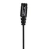Motorcycle Earpiece Mic 2 Pin PTT Black Bike Helmet Headset Microphone for Kenwood 2 Way Radio