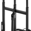 VEVOR Stair Climbing Cart, 100 Kg Stair-Climbing Capacity, Heavy-Duty Folding Trolley Cart with Telescoping Handle, 6 Wheels and 2 Bungee Cords