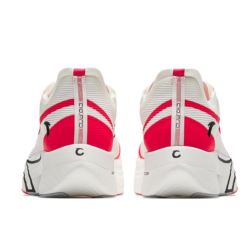 Anta C10 Pro Comfortable Simple Non-Slip Wear-Resistant Shock Absorbing Low-Top Casual Running Shoes Women sneaker White Red Black 122445574-5