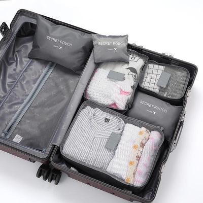 Korean Style 6-Piece Waterproof Travel Organizer Set
