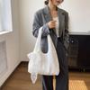 Mit Seidenschal Blumenmuster Spitze Handtasche Leicht Vielseitig Stickerei Spitze Umhängetasche Leinwand Koreanischer Stil Tragetasche