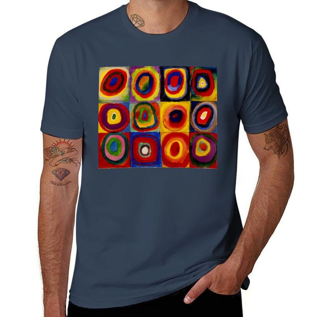 Kandinsky Squares With Concentric Circles Kandinsky Color Study Tshirt Cool Dry Perforunisexce Tshirt