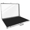 Lockable Collector's Briefcase Scratch-Resistant Lining for Markets, Stores