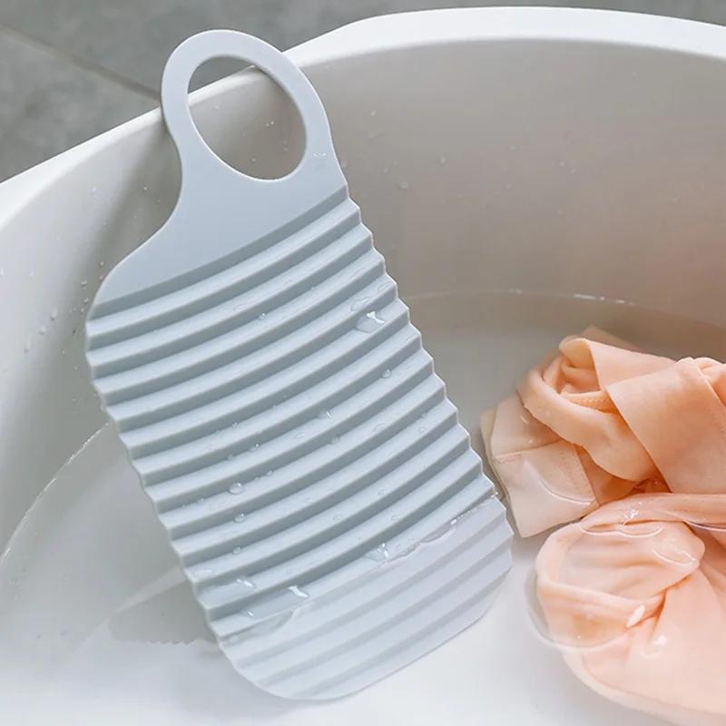 Laundry Accessories Travel Portable Cleaning Tools Thicken Mini Washboard Creative Non-slip Washing Board Socks Clothes