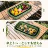 WildVentureX Foldable Picnic Basket with Large Camping Storage Washable with Handle and Foldable Laundry Emergency Outdoor Sports Fishing Lid,