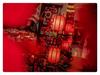 2024 Chinese Palace Lantern Aisle Markers - Han Tang Wedding Antique Iron Art