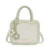 Spring and Summer New Popular Women's Handbag Bag Contrasting Color Messenger Bag Sweet Flower Shoulder Bag