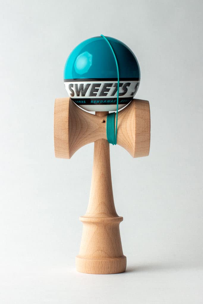 Kendama cu dulciuri Kendama SWEETS STARTER Albastru-turcoaz 16,8 cm