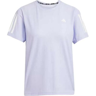 Own The Run Tricou Regular cu Mânecă Scurtă și Gât Rotund, Elimină Transpirația, Femei, Topuri, Mov, JD6435