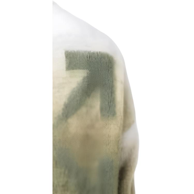 OFF WHITE Diagonal Brushed Sweater OMHF032F21KNI0015555