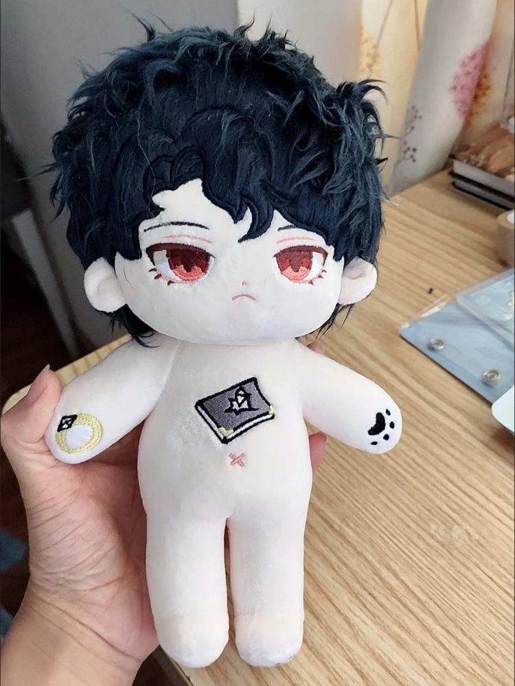 20cm Anime Movie Role Tom Riddle Kawaii Cosplay Soft Cotton Doll Body With Skeleton Cartoon Idol Plushies Toy Figures Fans Gift