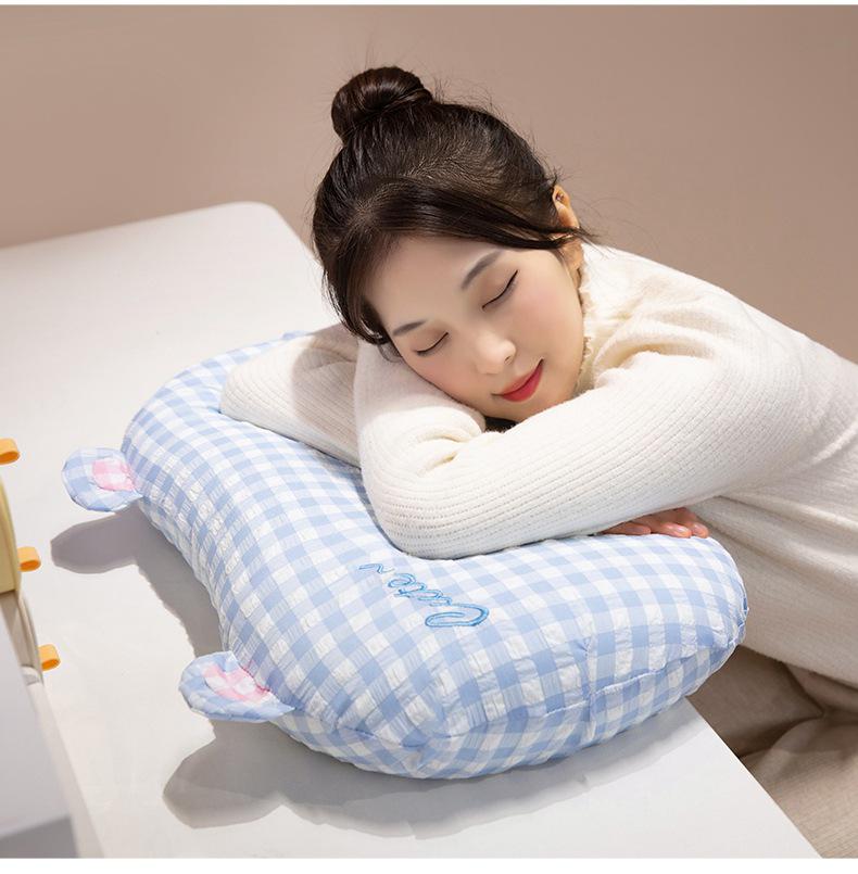 Memory Foam Neck Support Pillow for Students and Children