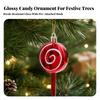 Spiral Candy Swirl Ornament Nostalgic Christmas Ornaments Sturdy