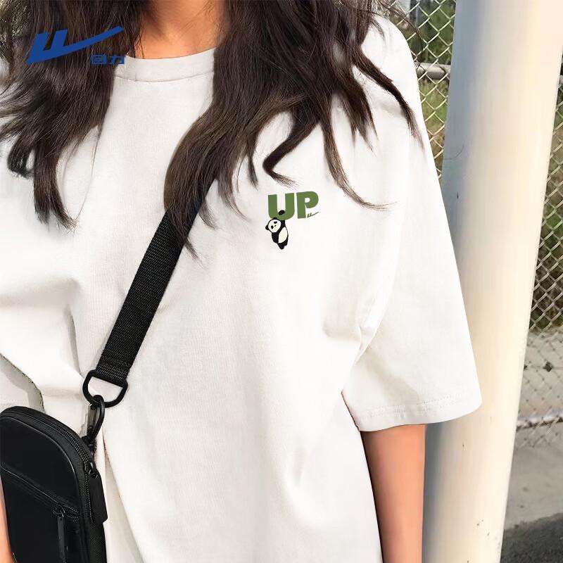 

Women s Pure Cotton Loose Fit Short Sleeve T-Shirt M