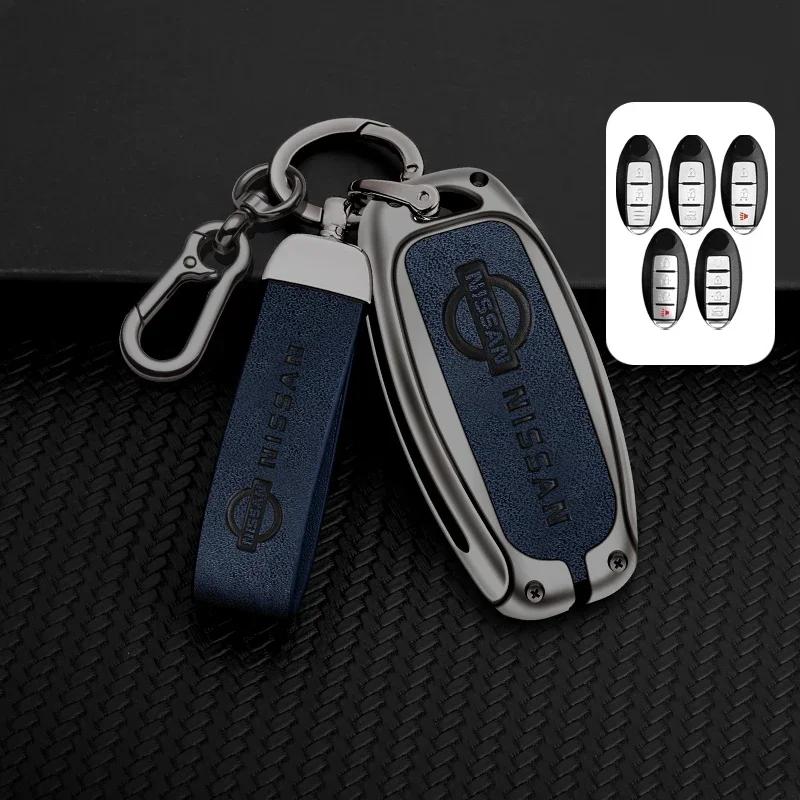 ACY1 For Nissan Qashqai X-Trail T32 T31 Juke J10 J11 Kicks Tiida Pathfinder Note Zinc Alloy Car Remote Key Case Cover Shell Holder