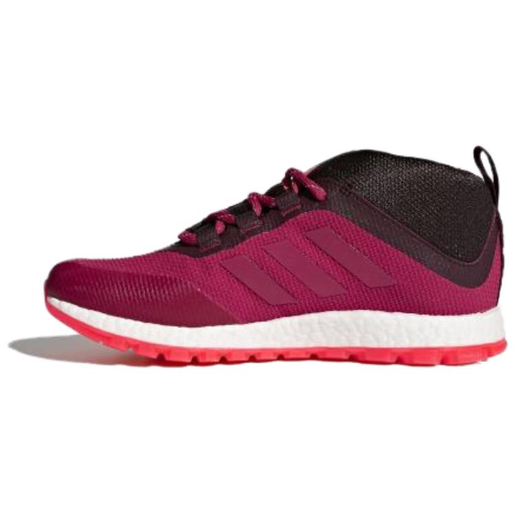 Adidas Ch Rocket Fashion Slip Resistant Durable Mid Top Running Shoes Women Running Shoes Red AQ6033