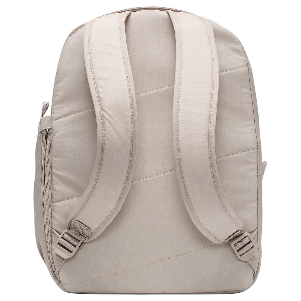 Nike Aura 24L Fashion Versatile Nylon Backpack Unisex Backpack Academy-Gray Matte-Silver HF7007-009