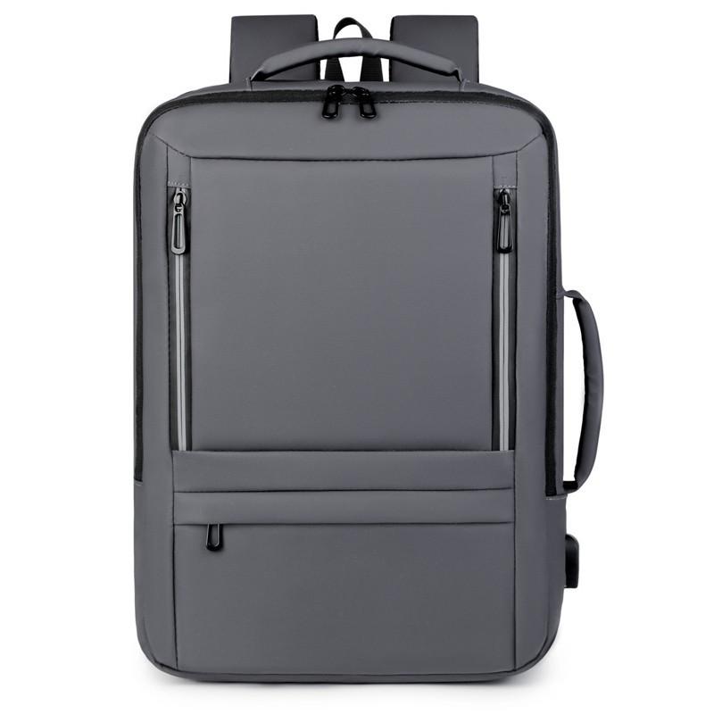 Computer bag men s large-capacity business trip usb computer backpack 15-16 inch business backpack 31*12*43cm серый