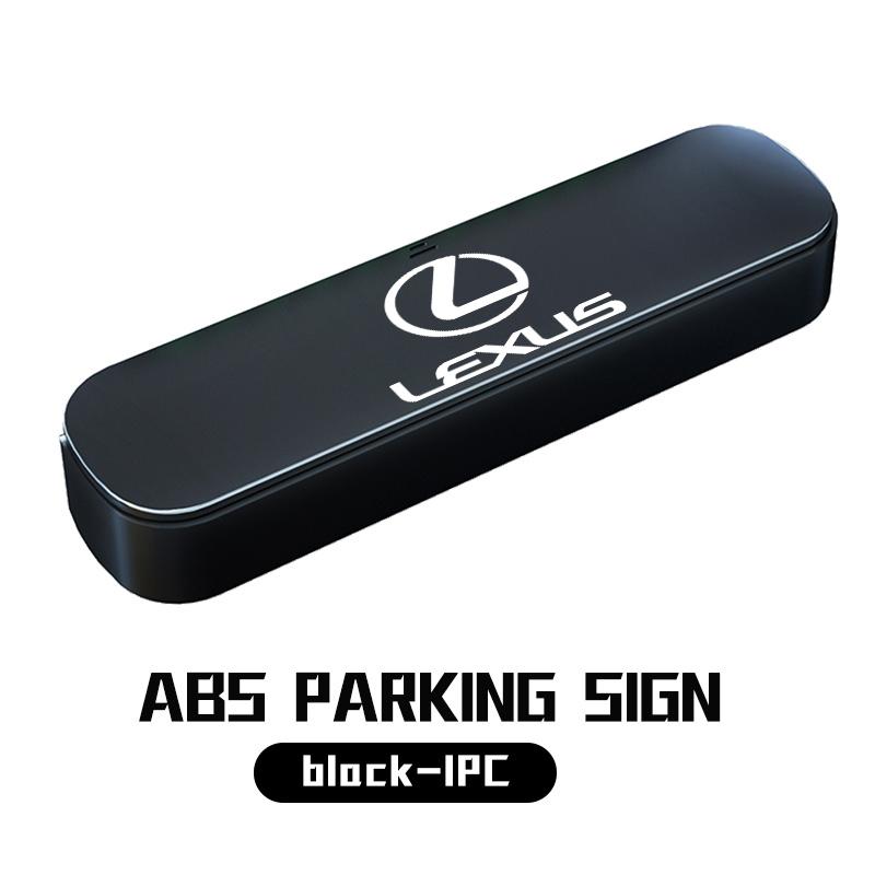 

Car Temporary Parking Card Phone Number Card Plate Sticker Auto Accessories For Lexus RX350 IS250 CT200h ES250 ES300h NX300h