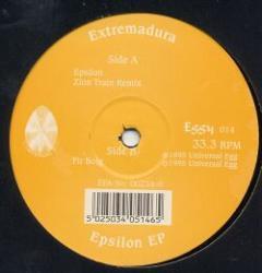

12inch Record EXTREMADURA Epsilon EP EGGY014 Universal Egg 1995 UK Dance Electronica Used