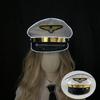 Boost Party Vibe LED Light Up Pilot Hat Breathable Luminous Air Force Hat  Gift for Party Lovers
