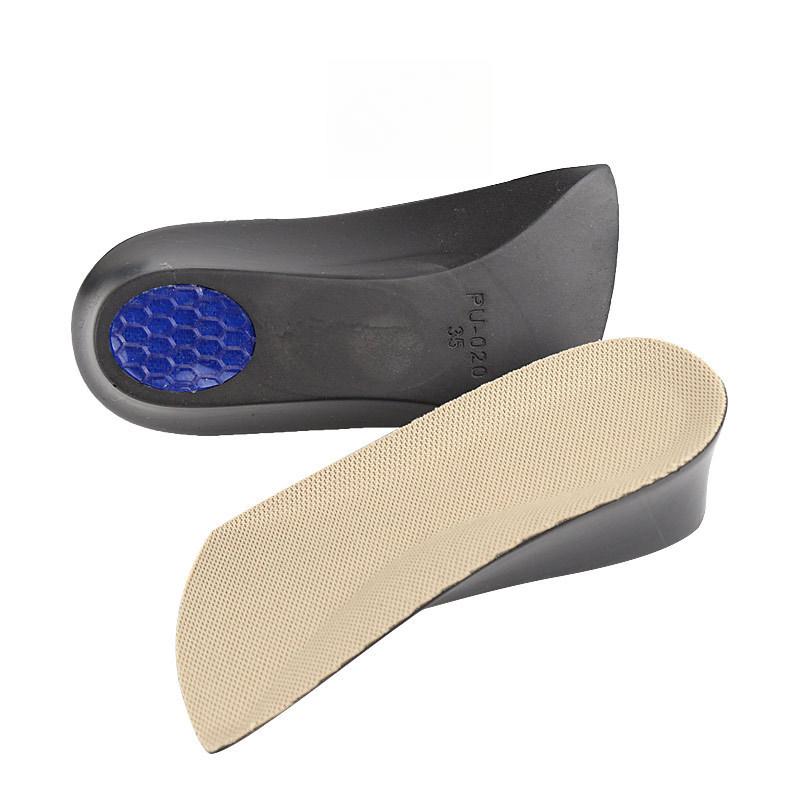 Half Insole PU, Foam Unchanged Invisible Inner, Men's and Women's Sports Inner Half Pad
