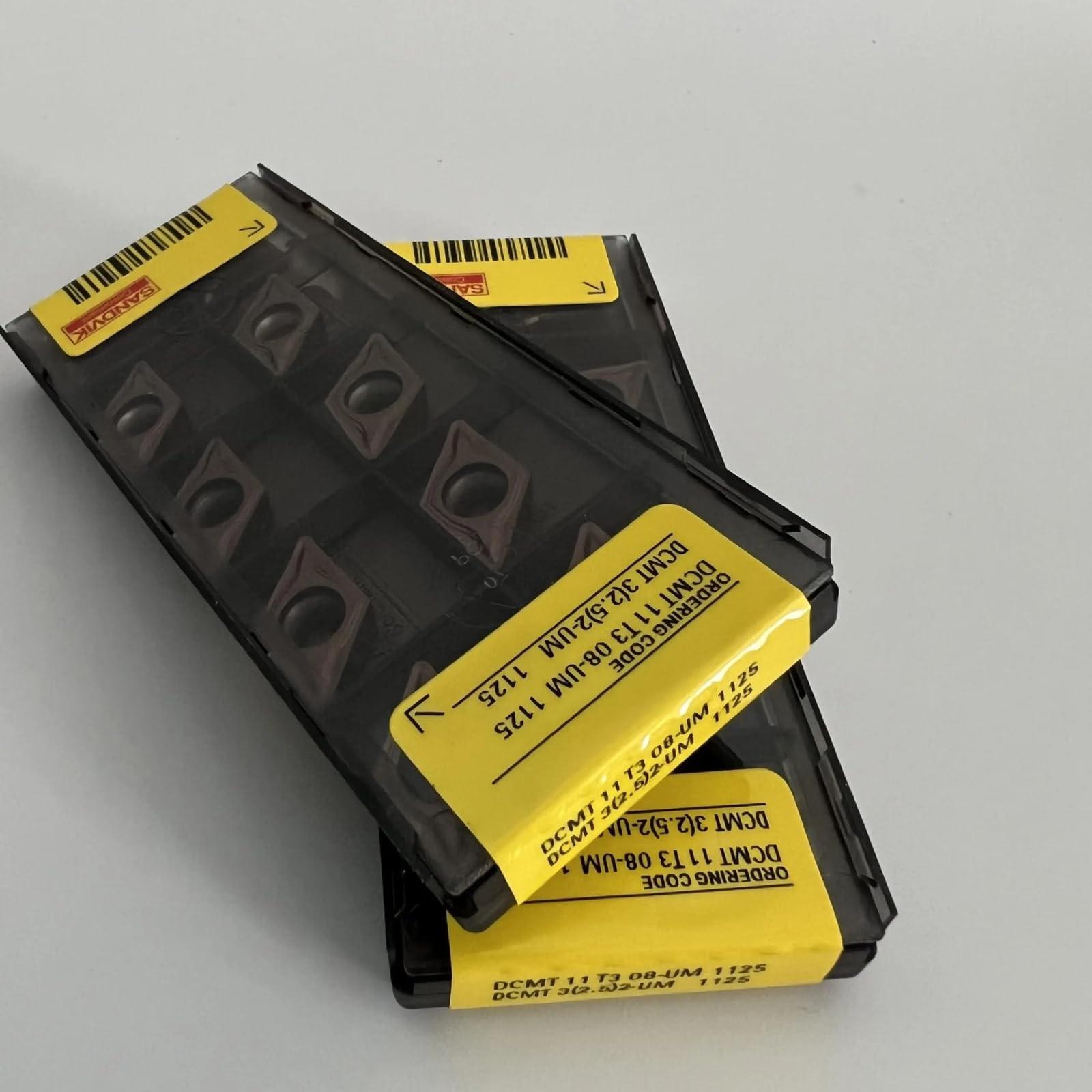 

Original Sandvik / DCMT11T308-UM 1125 CARBIDE CNC blade tool 10 PCS