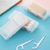 Mini Portable Travel Storage Box 1/4 Pcs for Medicine Cotton Swab Dental Floss Jewelry Small Items Organizer